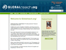 Tablet Screenshot of english.globalreach.org